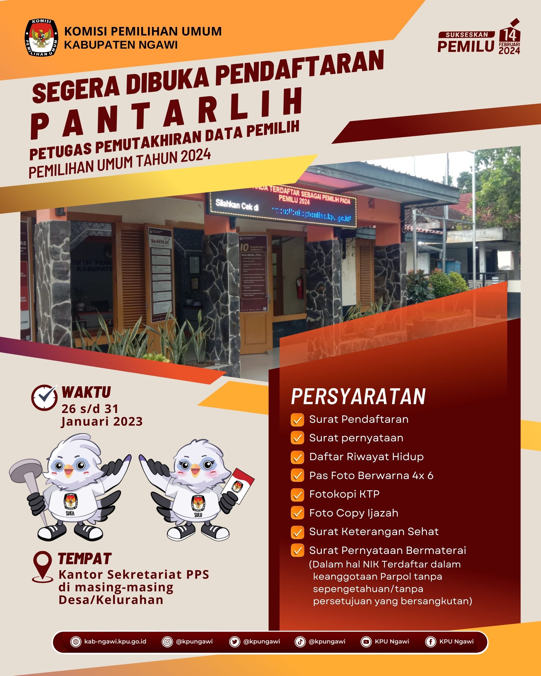 POSTER PANTARLIH
